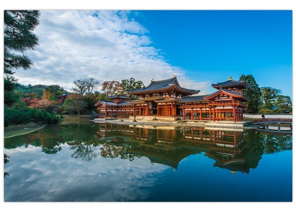 Slika - Hram Byodo-in, Japan (90x60 cm)