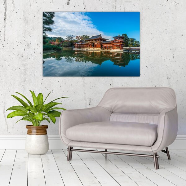 Slika - Hram Byodo-in, Japan (90x60 cm)