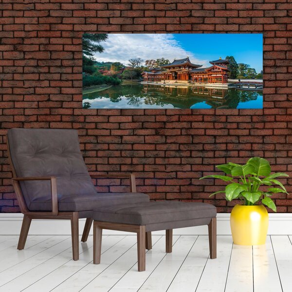 Slika - Hram Byodo-in, Japan (120x50 cm)