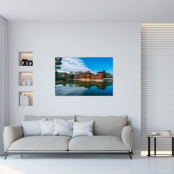 Slika - Hram Byodo-in, Japan (90x60 cm)