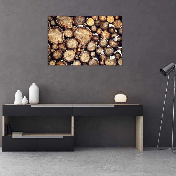 Slika - Drvo u snijegu (90x60 cm)