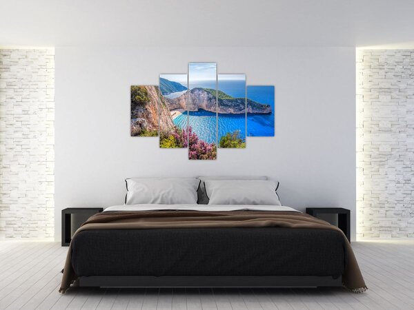 Slika - Plaža Navagio, Grčka (150x105 cm)