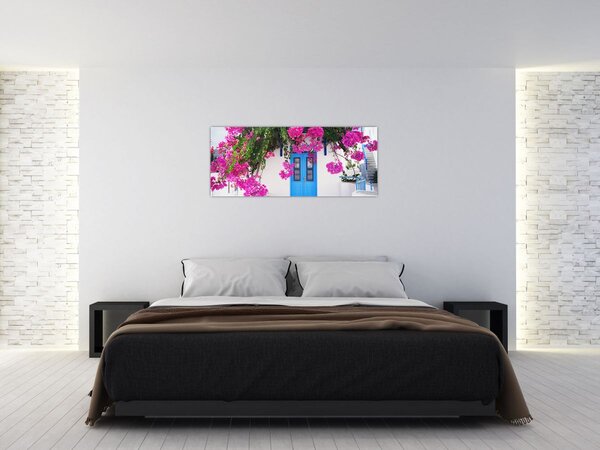 Slika - Tradicionalna grčka kuća (120x50 cm)