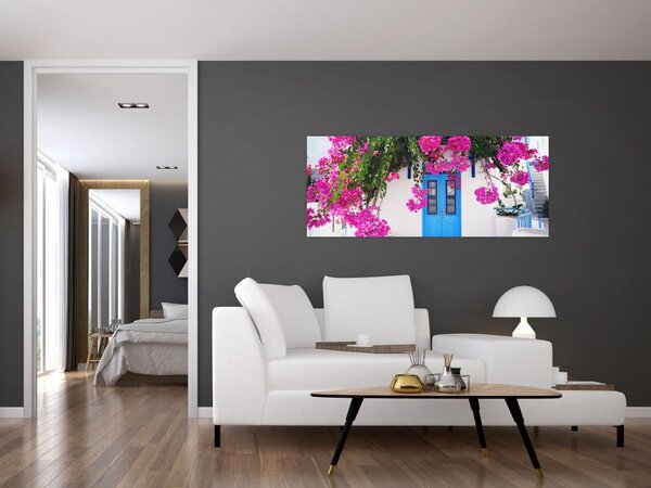 Slika - Tradicionalna grčka kuća (120x50 cm)