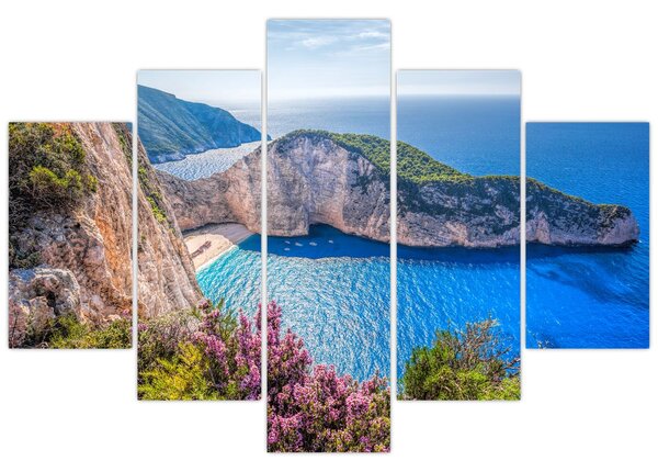 Slika - Plaža Navagio, Grčka (150x105 cm)