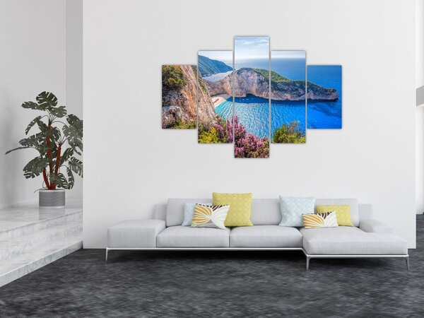 Slika - Plaža Navagio, Grčka (150x105 cm)