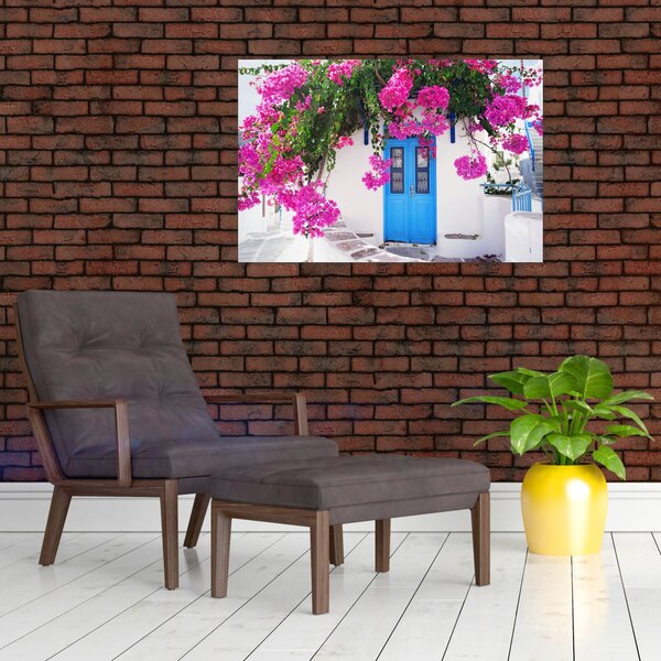 Slika - Tradicionalna grčka kuća (90x60 cm)
