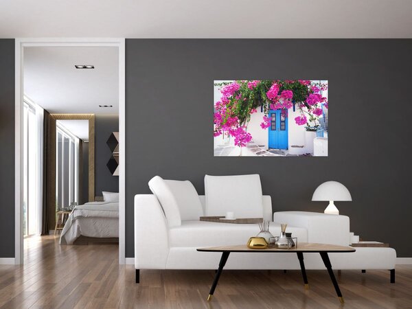 Slika - Tradicionalna grčka kuća (90x60 cm)