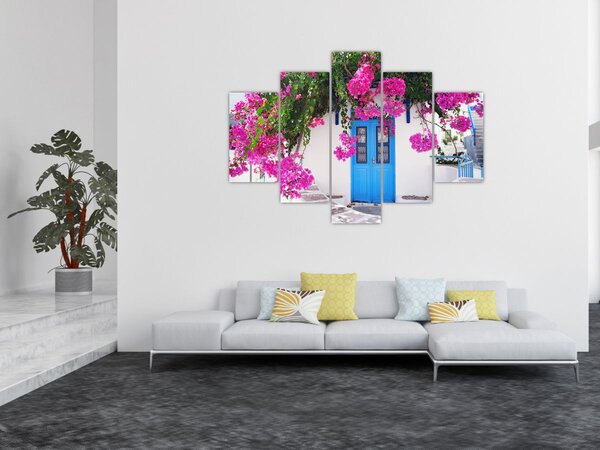 Slika - Tradicionalna grčka kuća (150x105 cm)