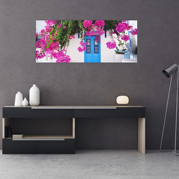 Slika - Tradicionalna grčka kuća (120x50 cm)