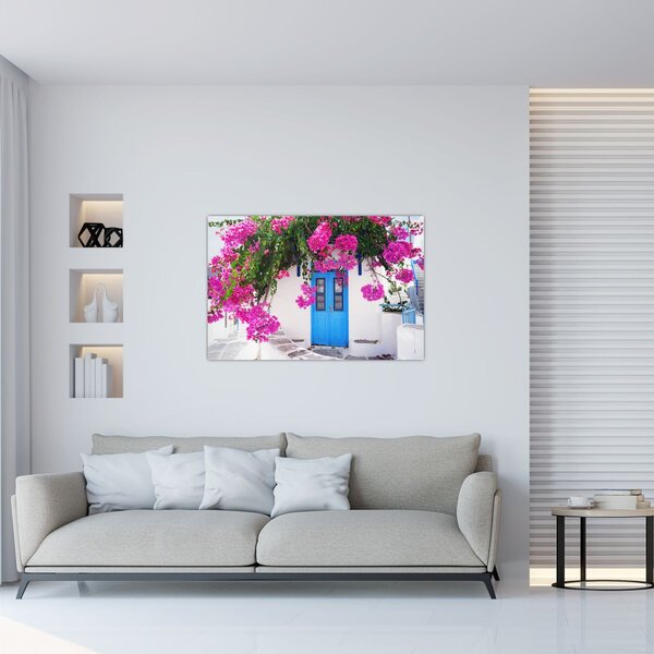Slika - Tradicionalna grčka kuća (90x60 cm)
