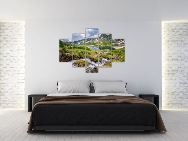 Slika - Pogled na planinu Rila (150x105 cm)