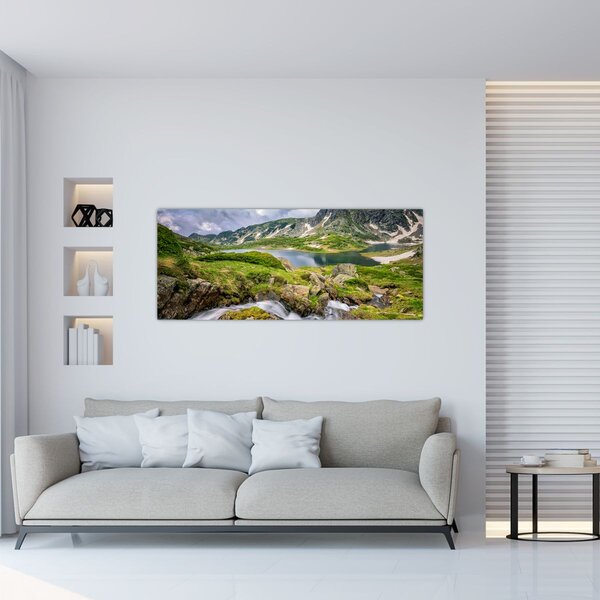 Slika - Pogled na planinu Rila (120x50 cm)