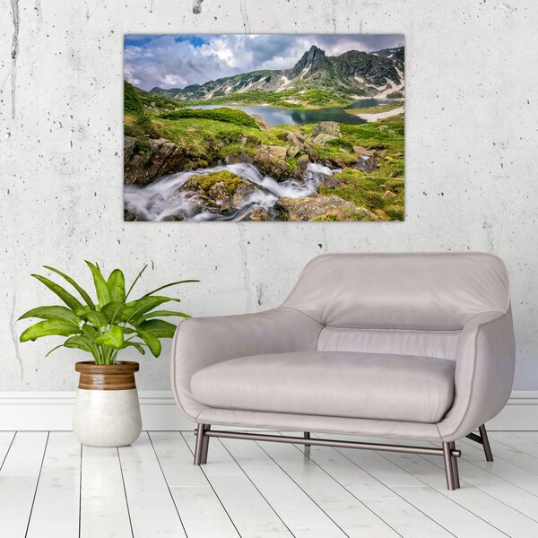 Slika - Pogled na planinu Rila (90x60 cm)