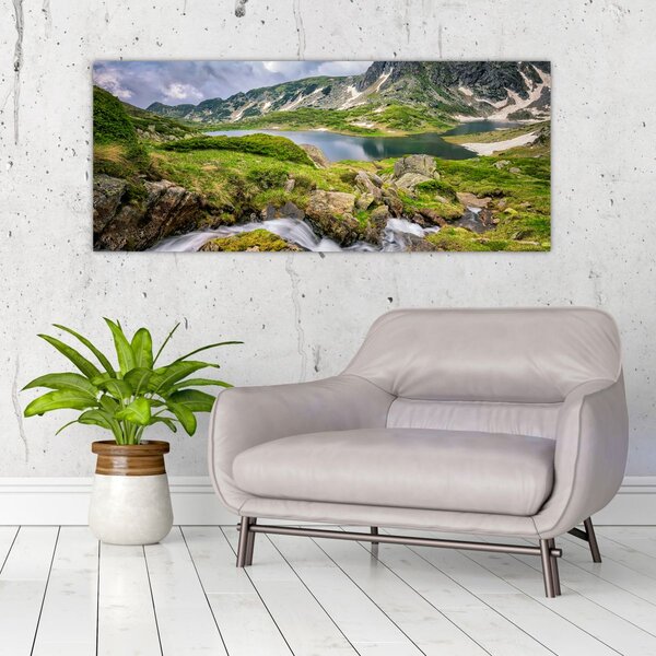 Slika - Pogled na planinu Rila (120x50 cm)