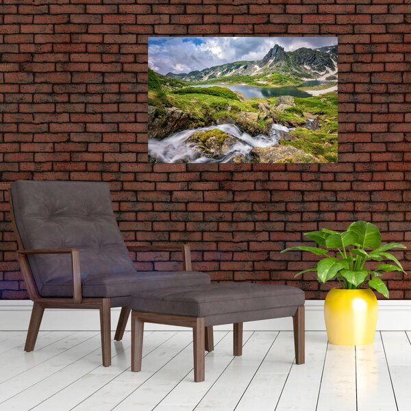 Slika - Pogled na planinu Rila (90x60 cm)
