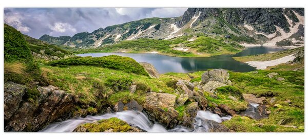 Slika - Pogled na planinu Rila (120x50 cm)