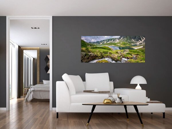 Slika - Pogled na planinu Rila (120x50 cm)