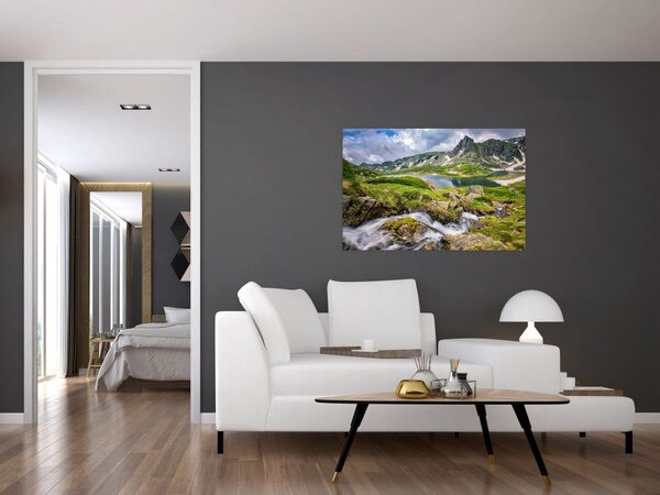Slika - Pogled na planinu Rila (90x60 cm)