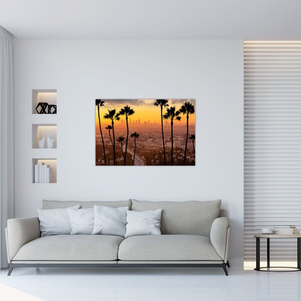 Slika - Panorama Los Angelesa (90x60 cm)
