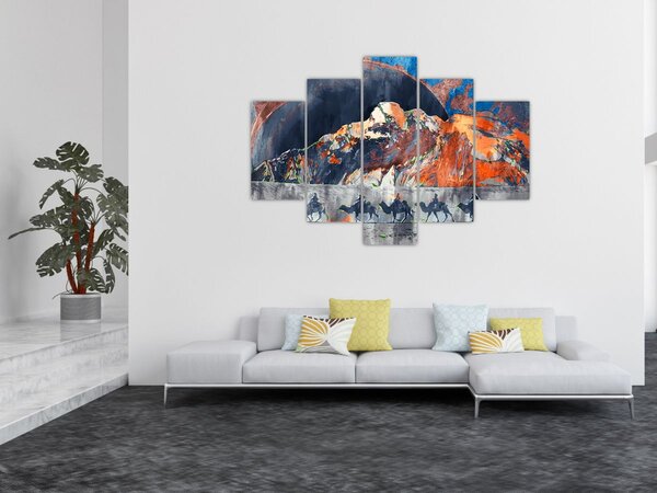 Slika - Ilustracija znojnica (150x105 cm)