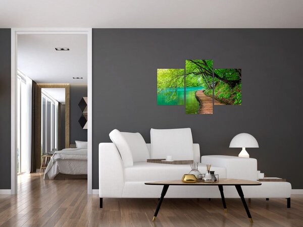 Slika - Plitvička jezera (90x60 cm)