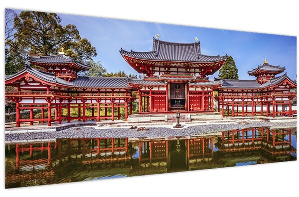 Slika - budistički hram (120x50 cm)