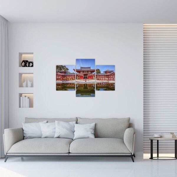 Slika - budistički hram (90x60 cm)