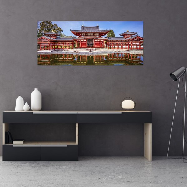 Slika - budistički hram (120x50 cm)
