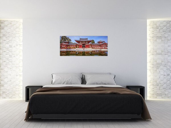 Slika - budistički hram (120x50 cm)