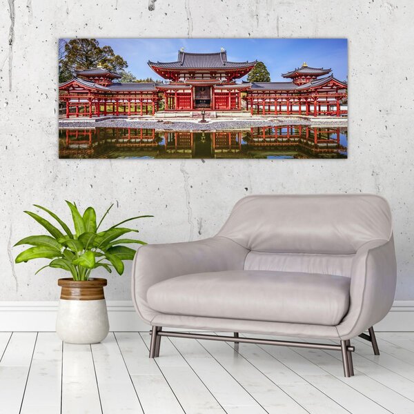 Slika - budistički hram (120x50 cm)