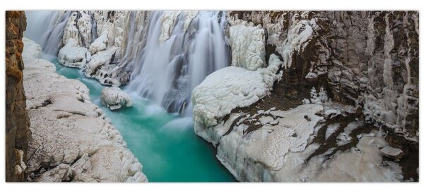 Slika - Islandska priroda (120x50 cm)