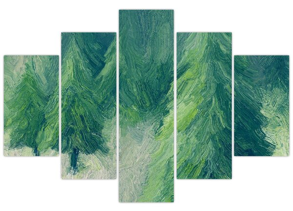 Slika - Slikane crnogorice (150x105 cm)