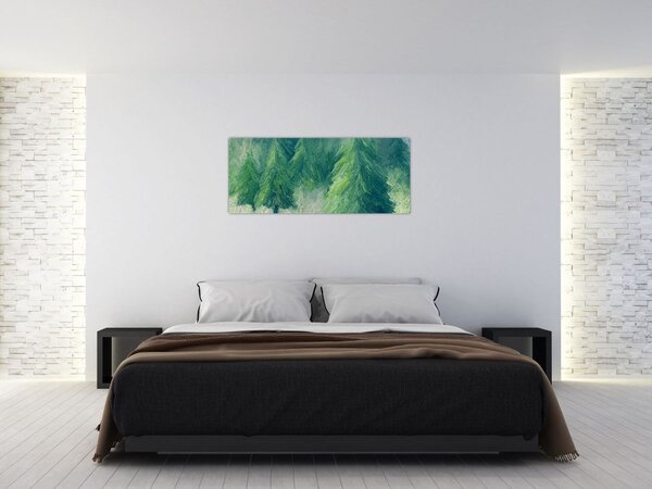 Slika - Slikane crnogorice (120x50 cm)