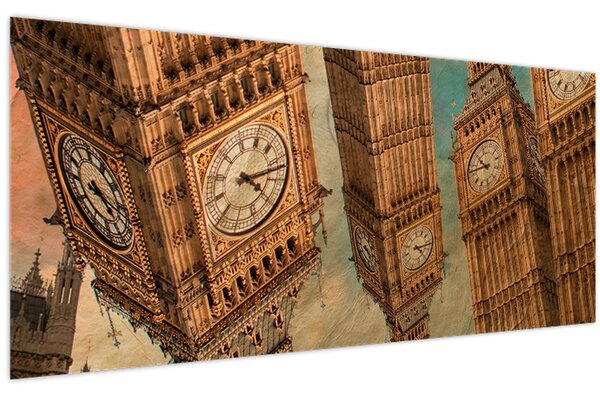 Slika - Big Ben, London (120x50 cm)