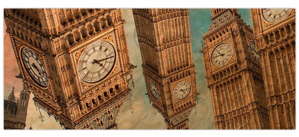 Slika - Big Ben, London (120x50 cm)