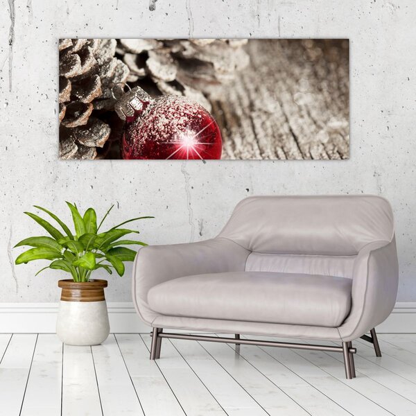 Slika - Božićni ukrasi (120x50 cm)