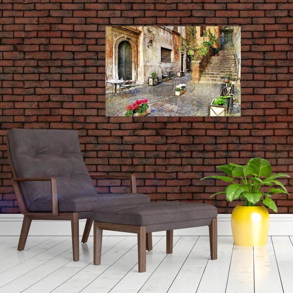 Slika - Stare ulice Rima (90x60 cm)