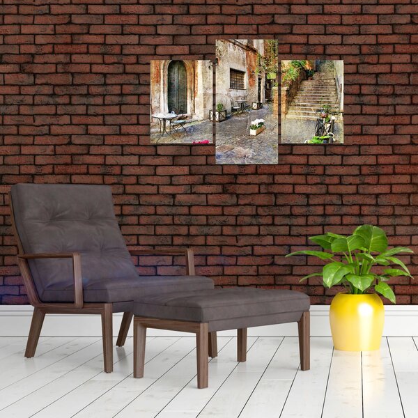 Slika - Stare ulice Rima (90x60 cm)