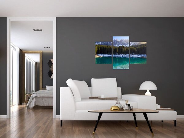 Slika - Jezero Karersee (90x60 cm)