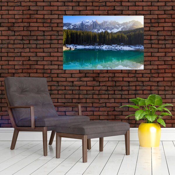 Slika - Jezero Karersee (90x60 cm)