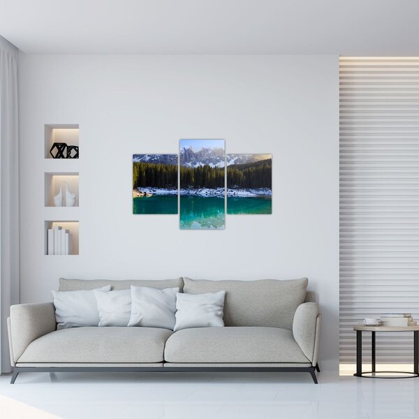 Slika - Jezero Karersee (90x60 cm)