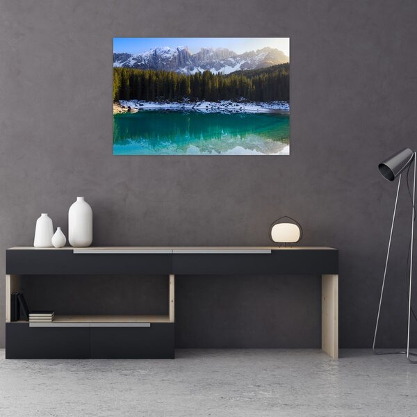 Slika - Jezero Karersee (90x60 cm)