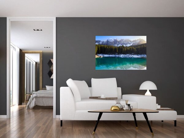 Slika - Jezero Karersee (90x60 cm)