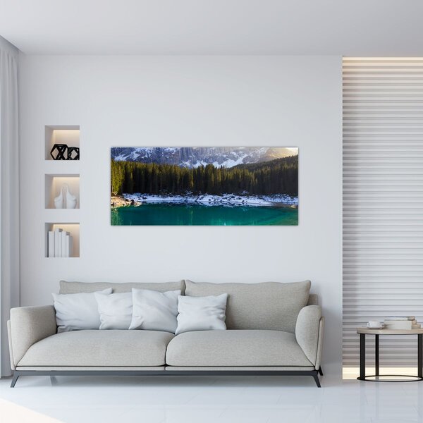 Slika - Jezero Karersee (120x50 cm)