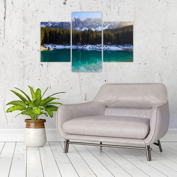 Slika - Jezero Karersee (90x60 cm)