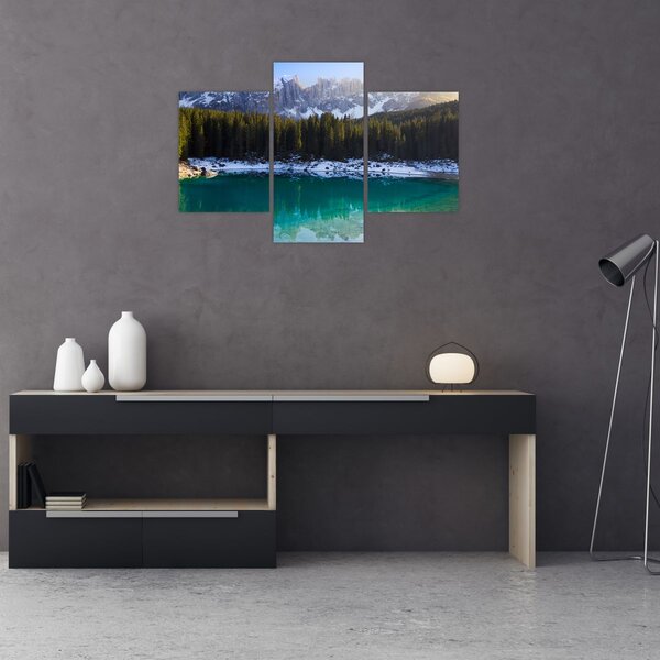 Slika - Jezero Karersee (90x60 cm)