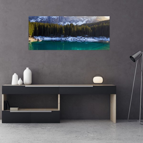 Slika - Jezero Karersee (120x50 cm)