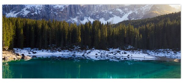 Slika - Jezero Karersee (120x50 cm)