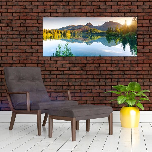Slika - jezero (120x50 cm)